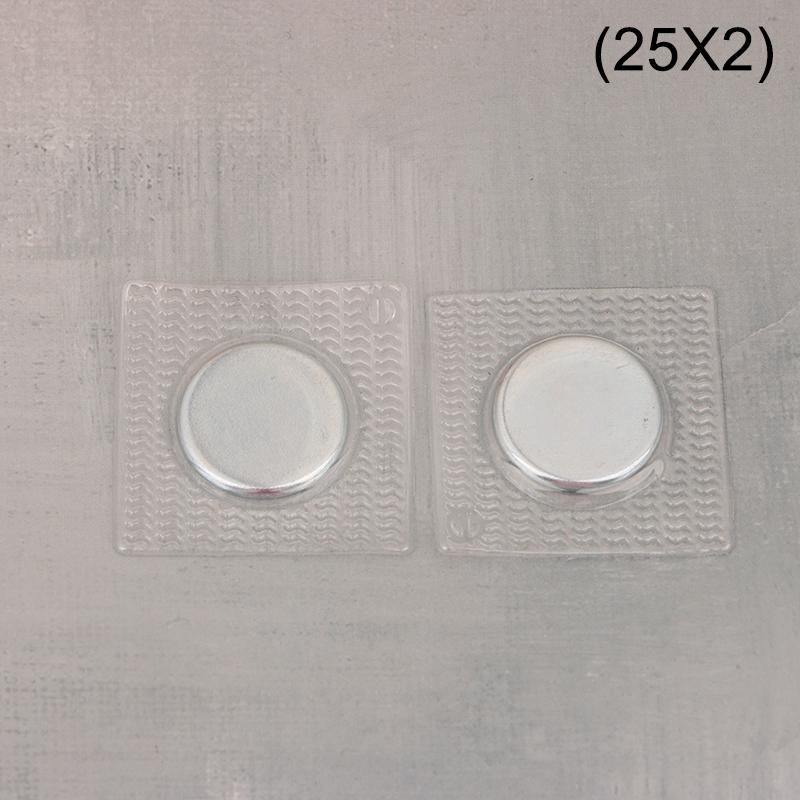 5Pairs PVC Invisible Hidden Metal Strong Magnetic Snaps Button Invisible Sew Magnetic Magnet Fastener For Handbag Clothing