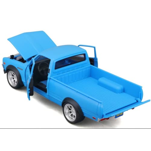 Maisto 1/24 Scale Diecast Model Datsun 620 Pickup 1973 Blue Custom Tokyo Moss Series / Finished Model Car 32528