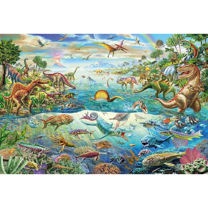 Puzzle 200 Pièces : Découvre Les Dinosaures