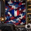 Wall Hanging Tapestry France Football Print Cloth for Living Room Bedroom Home Decor