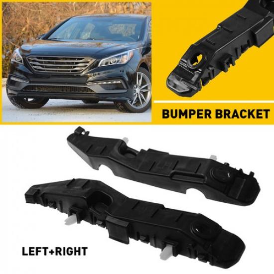 

Bumper Bracket For 2015 2016 2017 Hyundai Sonata Left and Right Plastic Set 2 H