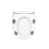 TLXT U-Shape Soft-Close Thickened Toilet Seat with Quick Release