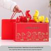 Ceramic Cultural Horse Ornament: Creative New Year & Spring Festival Gift, High-End Business Souvenir