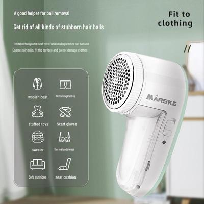 Aparador de Bolinhas de Pelo Recarregável por USB para Roupas - Depilador de Suéter de Grande Capacidade