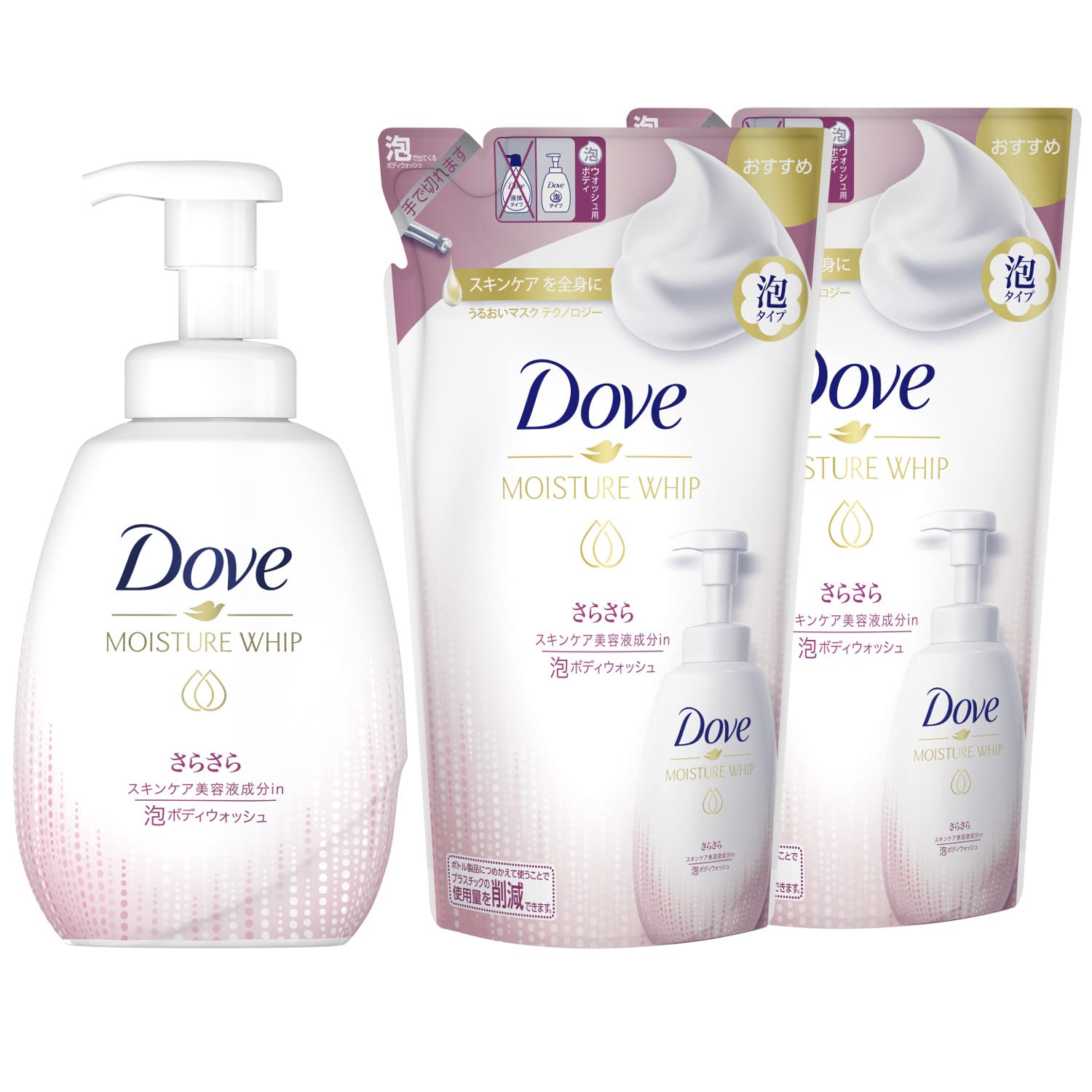 

Dove Moisture Whip Пенящееся мыло для душа Smooth Pump Refill 540 г 430 г x 2 Мыло для тела с освежающим цитрусовым ароматом + +