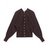  European and American Style, New Women's Fashion, Versatile, Cross-border French Slim Hem Knit Jacket