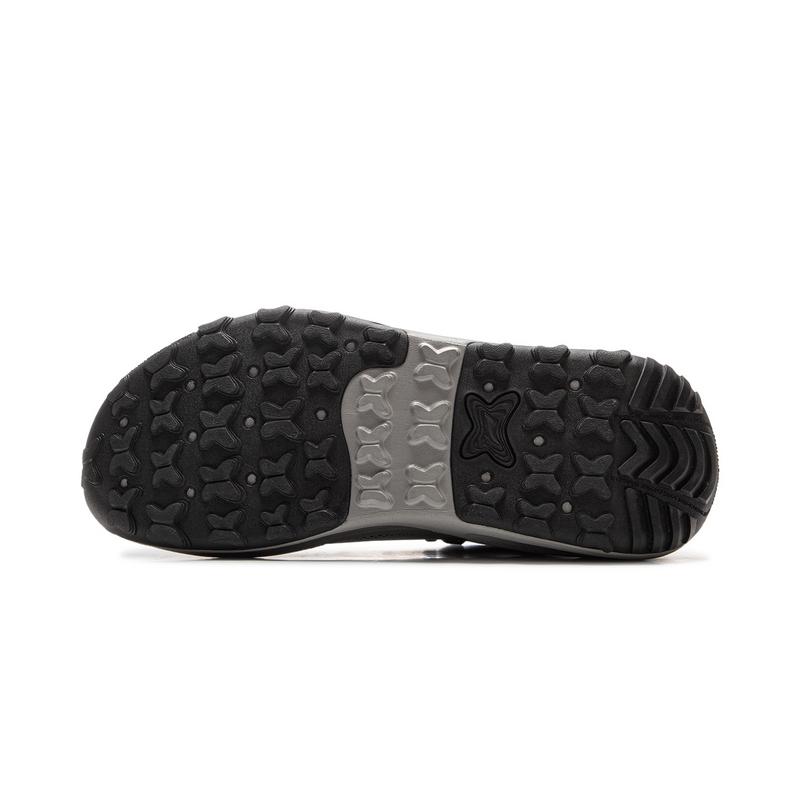 New LiNing CF Tracing Xunyou Low-Top Trekking Shoes Unisex Black Gray AHCV017-4