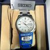 Used Seiko 5 White Dial Watch Overseas Model Automatic White Dial Made In Japan Men's Reimported Product