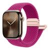 For Apple Watch Bands Ultra 3 49 44mm 40mm 45mm 46mm 41mm Black Unity Bracelet iWatch Series 10 11 Se 8 9 Magnetic Braided Strap