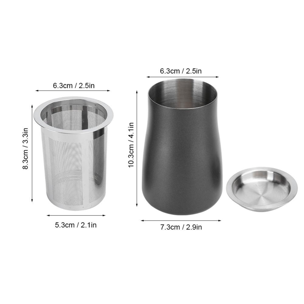 Black Color Coffee Powder Sifter 304 Stainless Steel Coffee Powder Filter Coffee Processing