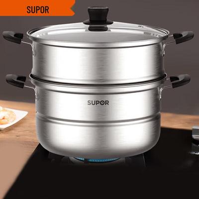Supor Doppelwandiger Dampfgarer aus Edelstahl