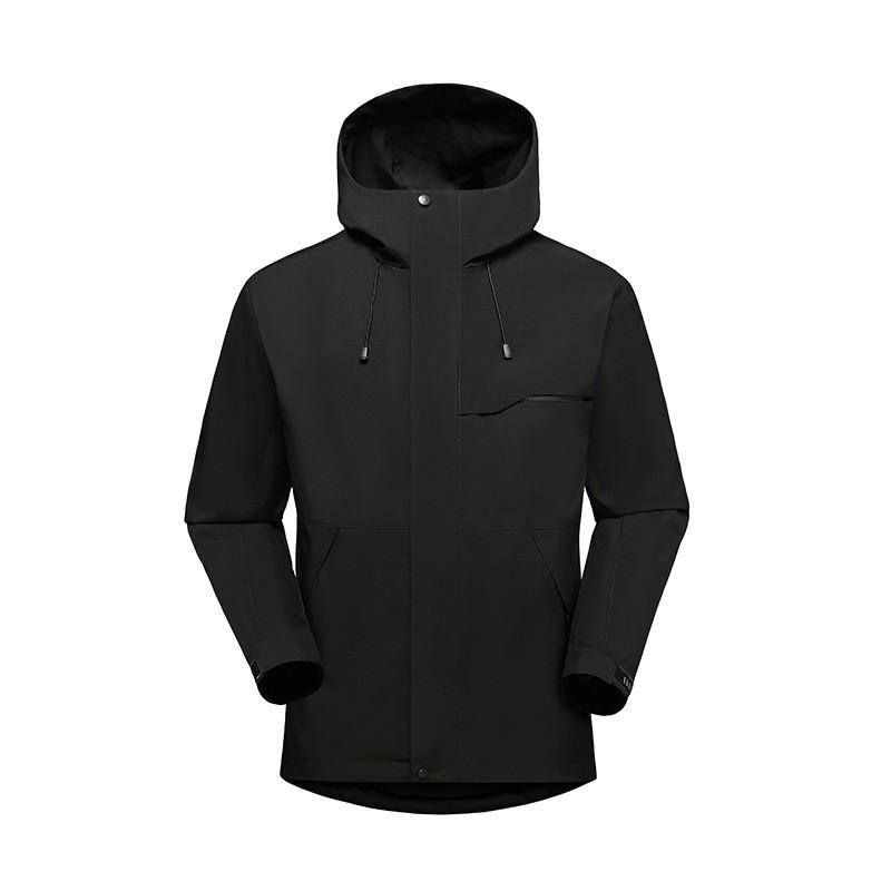 Unisex 3-in-1 Waterproof Windproof Outdoor Jacket With Removable Fleece Liner Hiking Climbing Fall Winter