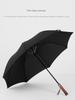 Golf Long-Handle Umbrella for Men, Automatic, Large Size, Double-Person, Extra Thick, Sturdy, Wind-Resistant, Wooden Handle, Business Umbrella