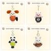 Animal Plush Keychain With Pp Cotton Filling For Kids And Teens