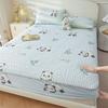 Summer Mattress Cover Cool Feeling Bedspread Thicken Fitted Sheet with Elastic Band Home Bed Cover cubre colchón (No Pillowcase)