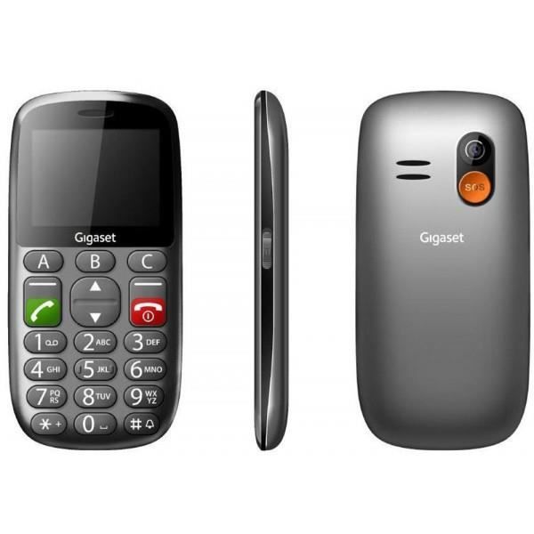 Gigaset Mobile Pour Personnes Âgées Avec Couverture Bouton SOS Très Accessible 3 Touches D'appel Direct Prothèse Auditive