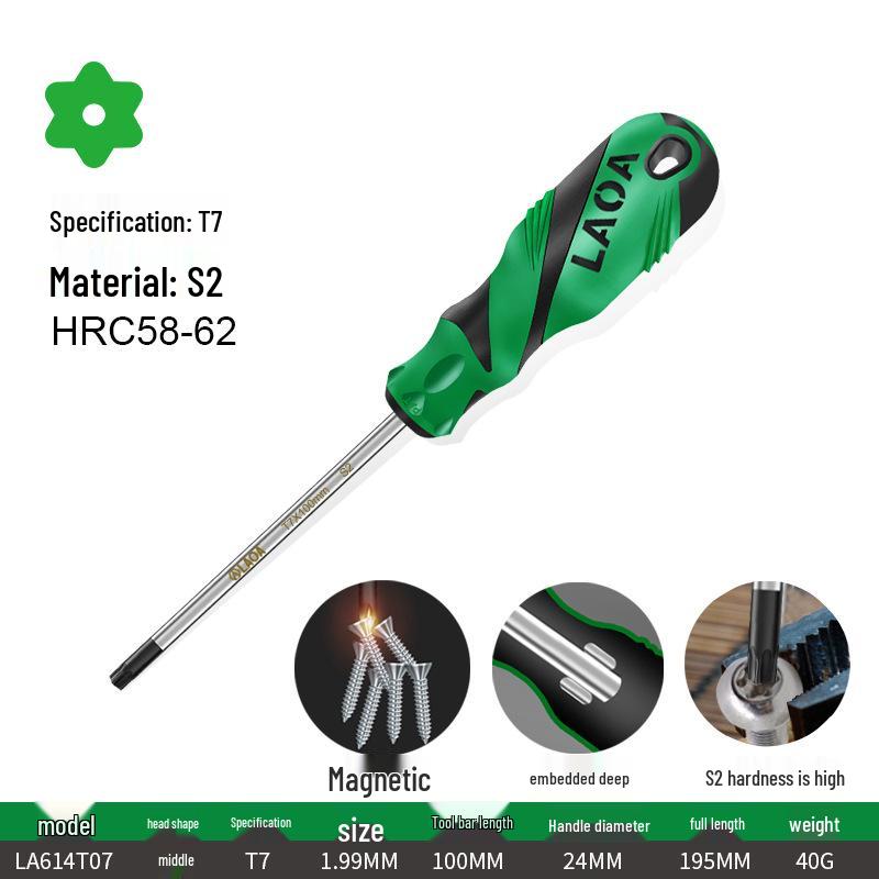 

Old A Phillips Head S2 Hex Star and Flower Cross Head Screwdriver Set: T10, T15, T20