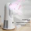 Blattloser Ventilator, USB-Kühlventilator, neuer geräuschloser Desktop-Klimaventilator mit 6 einstellbaren Geschwindigkeiten, abnehmbarer Aromatherapie-Box, Heimklimaventilator