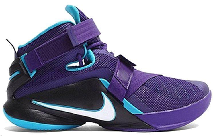 Nike Lebron Zoom Soldier 9 Ep James Soldier 9 Edizione Domestica Viola/NeroBlu 749420-510