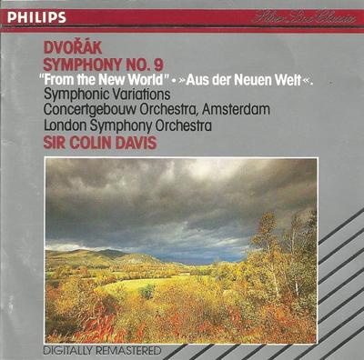 CD DVORAK, DAVIS; CGB - Symphony 9 " New World " 4203492 Non Japan Classical Used
