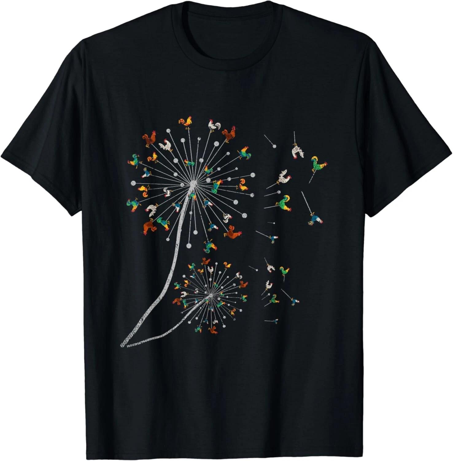 Dandelion Chicken Gift Unisex T-Shirt L