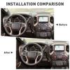 For Chevy Silverado 19+Tahoe 21+ Console Radio AC Switch Button Knob Trim Rings