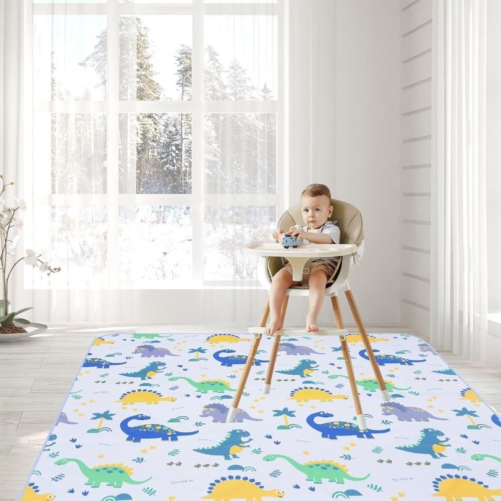 Portable Non-Slip Mat Large Size Children's Play Mat Waterproof Floor Mat Baby Feeding Time
