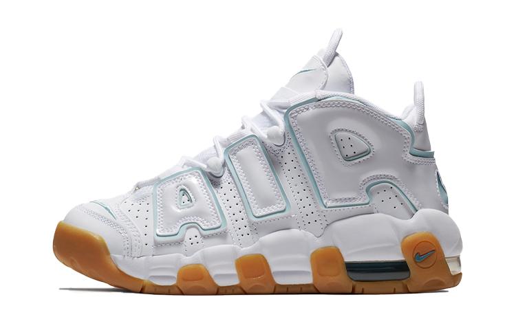 

Nike Air More Uptempo White Aqua Gum GS 415082-107 36.5