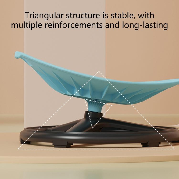 Sedia Girevole Sensoriale con Base Antiscivolo Sedile Spinner Giocattolo Sit and Spin Calmante per Allenamento di Equilibrio e Coordinazione