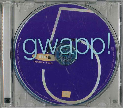 

CD VARIOUS - Gwapp!! Five TIPNESS005 TIPNESS Japan Dance & Electronica Used