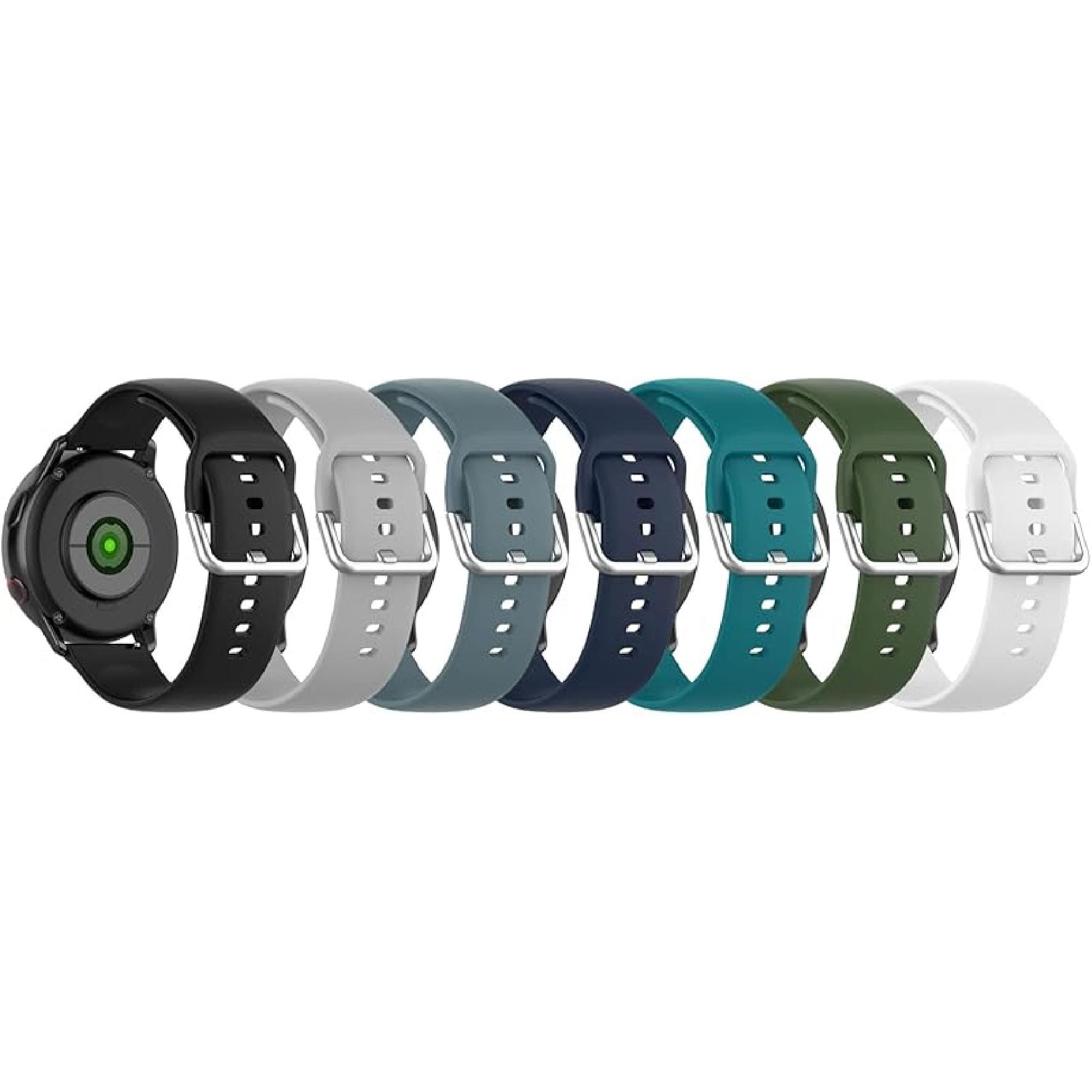 

FitTurn Совместимый с Zakotu Y66/Jugeman Y66/Coucur Y66/Motast Y66 Ремешок для часов, Регулируемый Мягкий Силиконовый Ремешок Замена Спортивный Ремешок Аксессуары S-7 Pack B