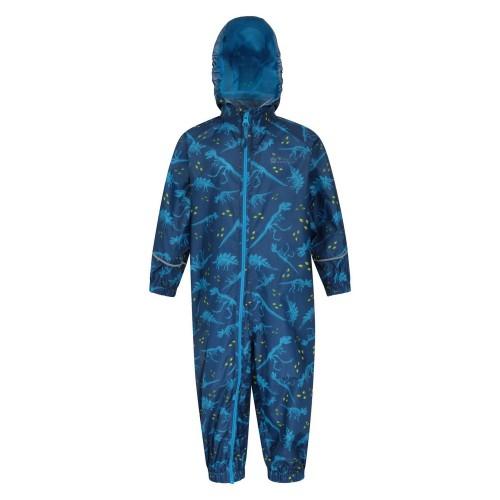 Mountain Warehouse Childrens/Kids Puddle Dinosaurs Waterproof Snowsuit