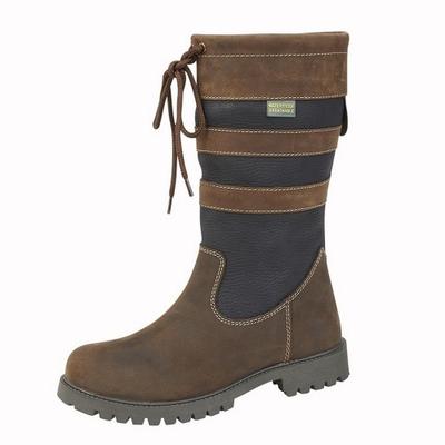 Wadenstiefel aus gewachstem Leder für Damen/Damen