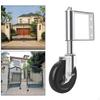 Gate Caster, Universal with Brake & 6 Holes Mounting Plate Shock Absorption Multifunction Spring