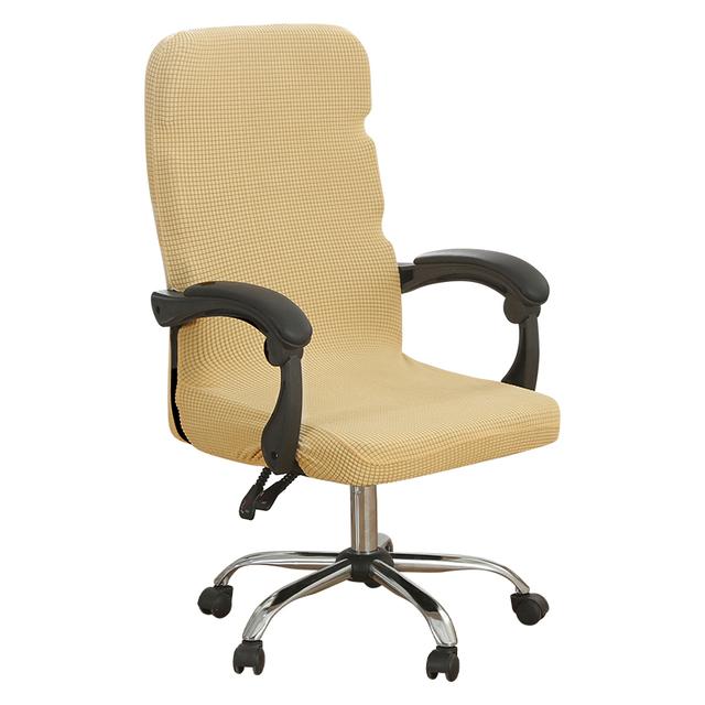 Elastic Office Lift Computer Chair Cover Modern Anti -Dirty Rotating Chair Seat Case Home Chair Covers Removable Slipcovers
