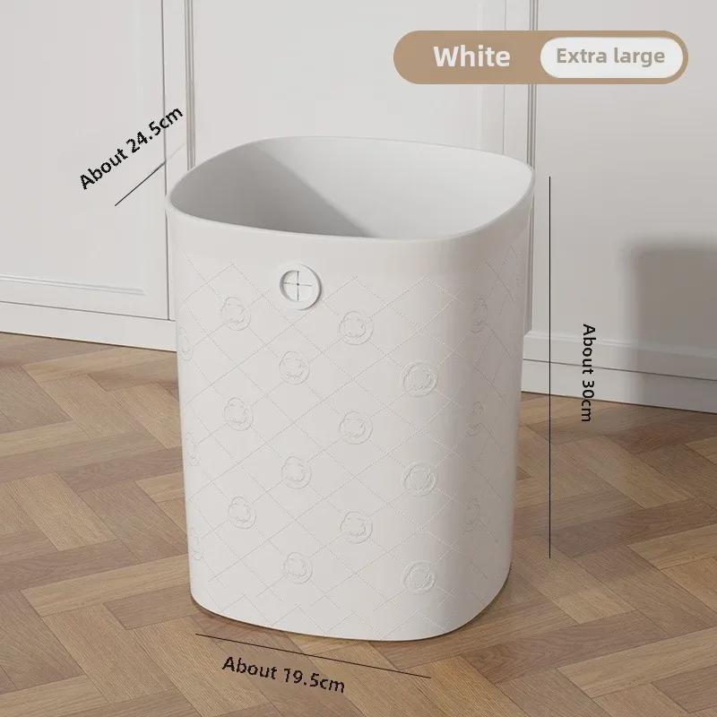 Free Pressure Ring Multi-Use Trash Can for Kitchen, Bathroom, Bedroom, Living Room, Dormitory, Office