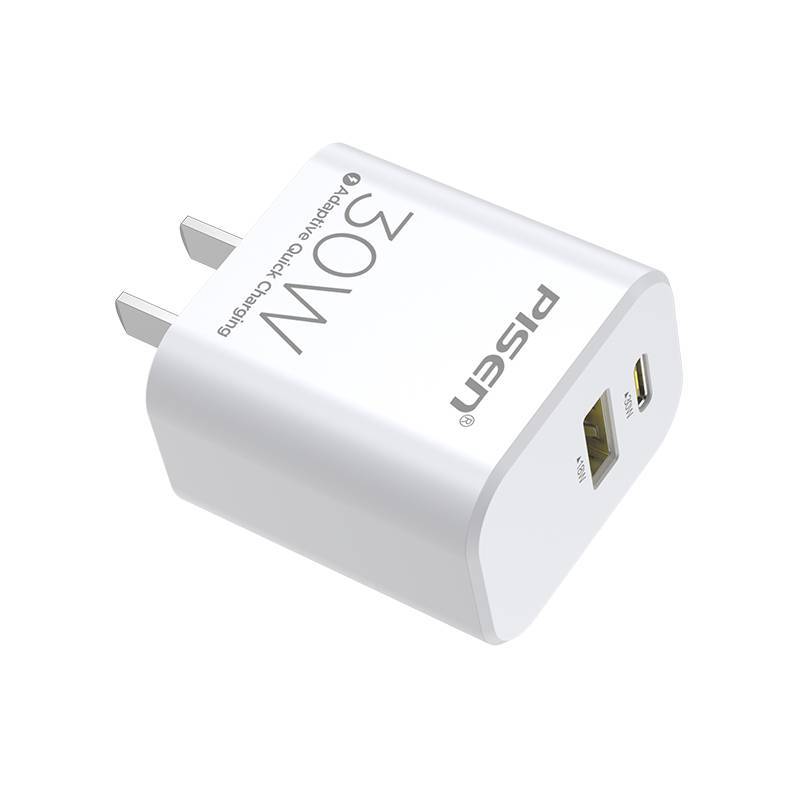 Pinsheng Charger 30W Dual Port Charging Head IPhone14 Fast Charging Suitable for Apple 13promax12 Phone