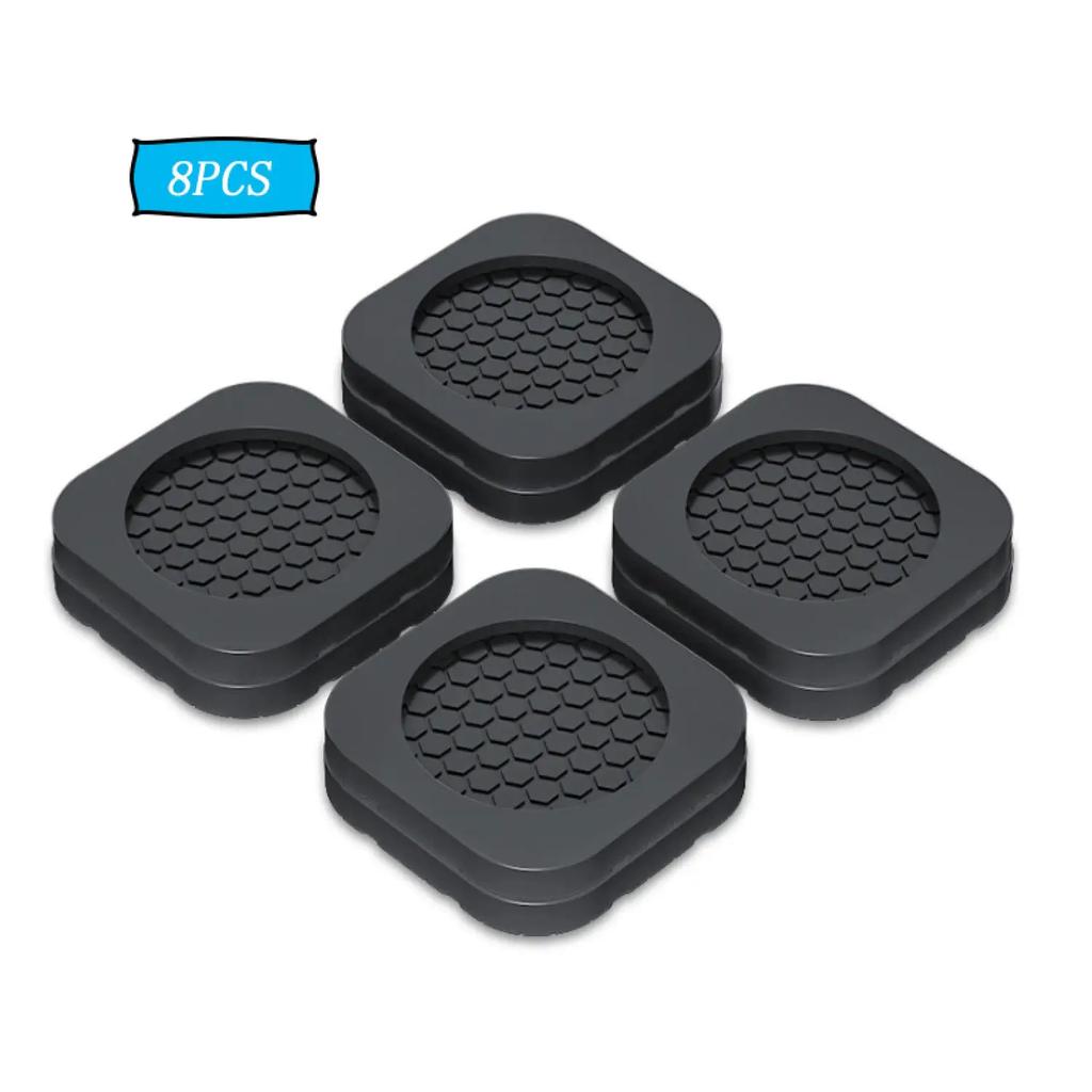 4/8PCS Washing Machine Anti Vibration Pads, Universal Fit for Refrigerator Dryer Furniture, Anti-Slip Rubber Feet