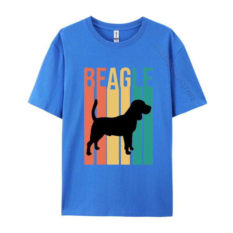 Beagle T Shirt Funny Dog Lover Shirt For Men Casual On Sale Cotton Tops Shirts Dog Silhouette Camisa for Men