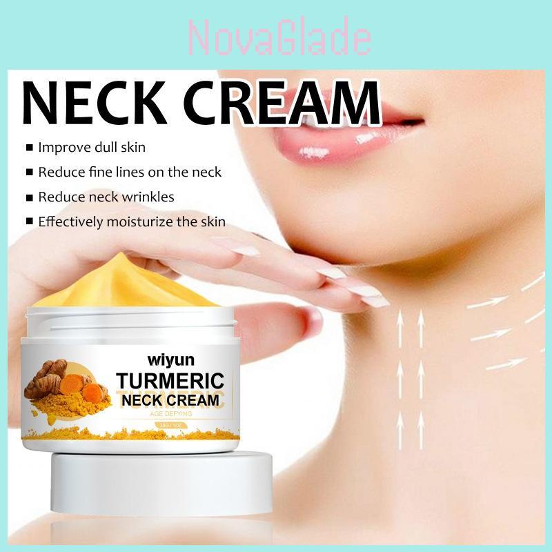 Wiyun Turmeric Neck Firming Cream For Youthful Skin Hydration And Wrinkle Reduction