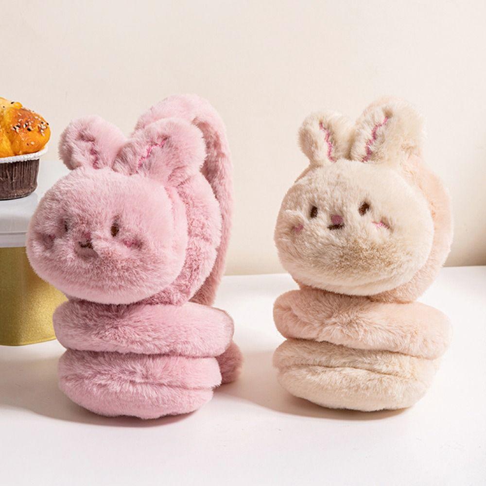 

Cute Fluffy Warm Cosy Ear Warmer Ear Cover Plush Earmuffs Earflaps
