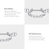 MODIAN 925 Sterling Silver Simple Infinite Love Screw Hoop Earrings Trendy Hollow Earrings For Women Girls Original Fine Jewelry