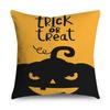 Halloween Theme Horror Pumpkin Wizard Print Pattern Cushion Cover Home Living Room Sofa Decoration Square Throw Pillow