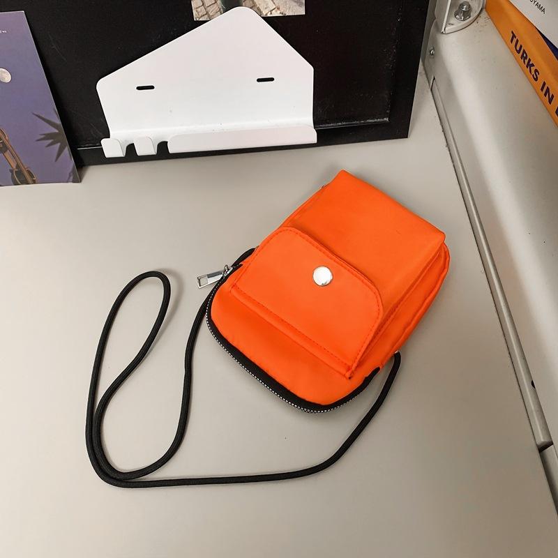 Earphone Small Satchel Women'S Casual Shoulder Messenger Key Bag Boys Portable Mini Neck Small Bag