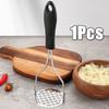 1Pc Stainless Steel Manual Potato Masher For Smooth Mashed Potatoes Creative Kitchen Gadgets Protect Hands Fruit For Cooking