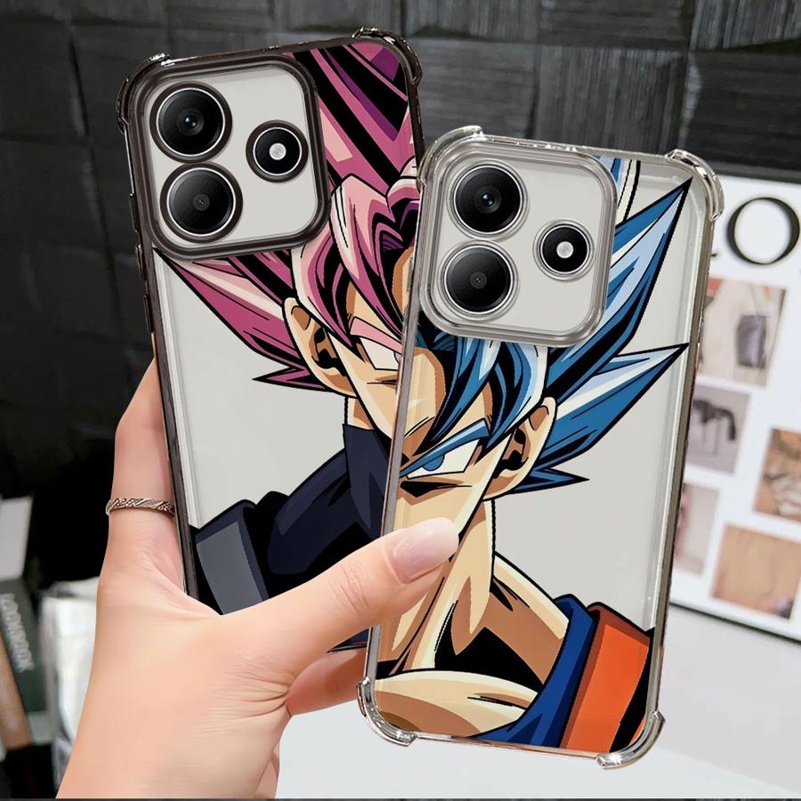 Soft Phone Cover Case for Xiaomi Redmi 13C A3X A5 K80 5G A3 14C K80 Pro Dragon-Ball Goku