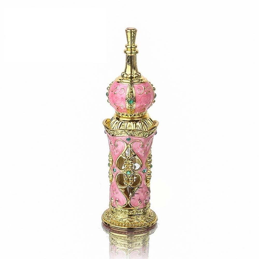 Dropper Empty Bottles Glass bottle Metal Perfume Bottle Arabic Crystal Oil Bottles Oil Container
