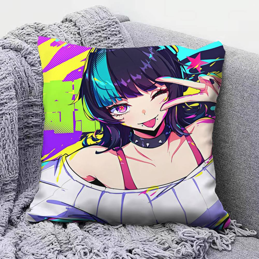 Kirara Hoshi Jujutsu  Pillow Covers Home Sofa Cushion Covers and Aecorative Custom