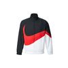 MENS Sportswear Multicolor Large Logo Tat Stand Collar Jacket Black Men's AR3133-011