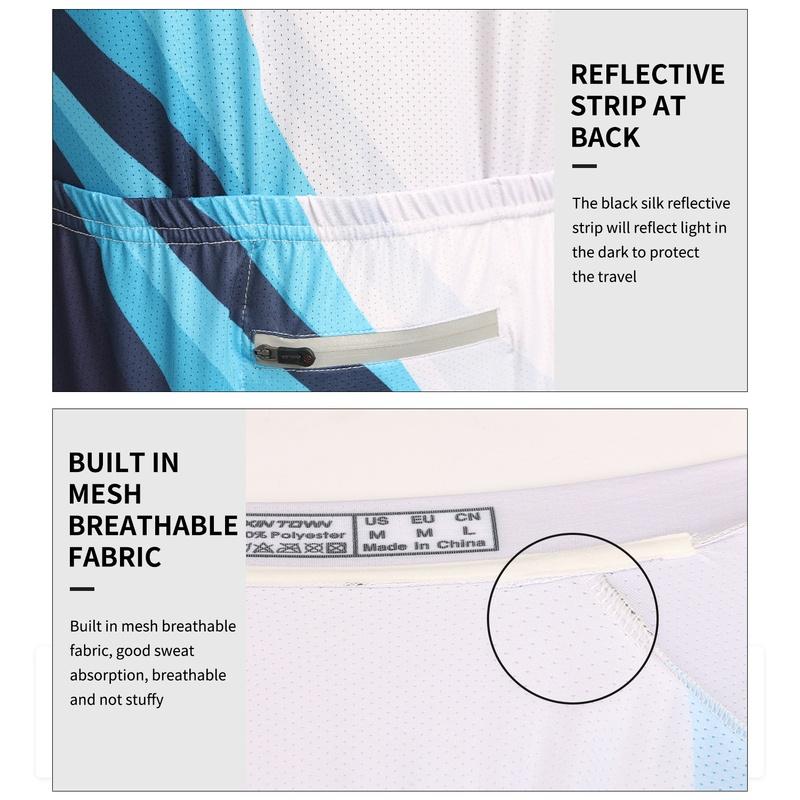 Prodyšné jezdecké dresy na kolo Sada cyklistického oblečení Rychleschnoucí muži Oblečení na kolo s dlouhým rukávem Oblek Punčochové kalhoty